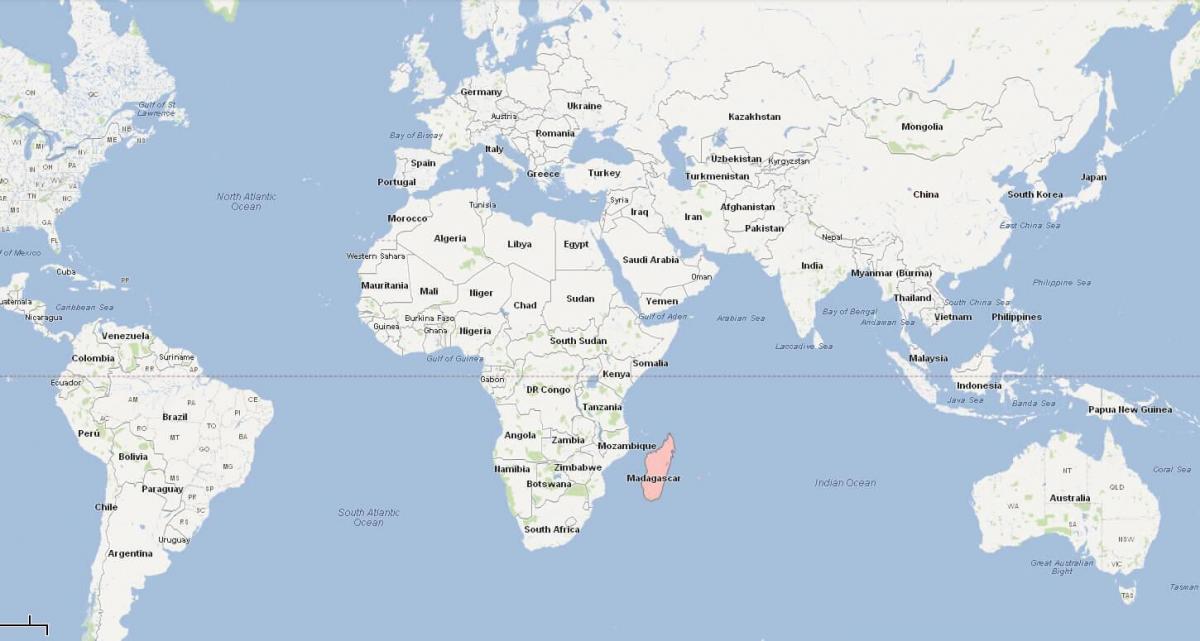 نقشه های ماداگاسکار نقشه محل